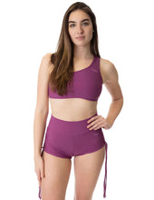 Load image into Gallery viewer, Emma high-waisted drawstring shorts — Dragonfly