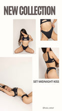 Cargar imagen en el visor de la galería, Set Pole Dance KAIA Wear Midnight Kiss · Negro