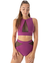 Load image into Gallery viewer, Top deportivo Rachel Mesh Dragonfly - ruby / mesh