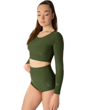Load image into Gallery viewer, Sports crop top Pavi Dragonfly