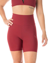 Cargar imagen en el visor de la galería, Short biker Zoe Dragonfly - burgundy