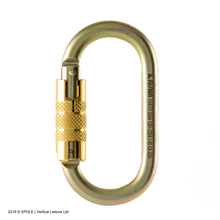 Cargar imagen en el visor de la galería, Mosquetón de Cierre Automático - MBS 25kN - Seguridad y Estilo para Aros, Sedas y Hamacas