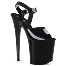 Cargar imagen en el visor de la galería, Sandalia Pole Dance PLEASER FLAMINGO FLAM808N - NEGRO - 24/48 HRS