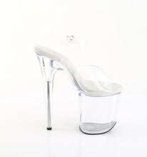 Carregar imagem no visualizador da galeria, Sandália Pole Dance PLEASER FLAMINGO-808PREM CLEAR 24/48HRS