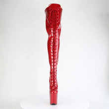 Carregar imagem no visualizador da galeria, Botas de Pole Dance PLEASER FLAMINGO-3020GP VERMELHO