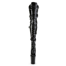 Cargar imagen en el visor de la galería, Botas Pole Dance PLEASER FLAM3028 NEGRO CHAROL 24/48 HRS