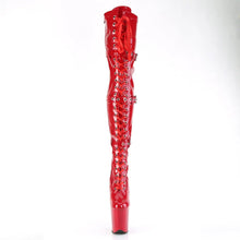 Cargar imagen en el visor de la galería, Botas Pole Dance PLEASER FLAM3028 ROJO CHAROL 24/48 HRS