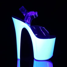 Cargar imagen en el visor de la galería, Sandalia Pole Dance PLEASER FLAMINGO-808 UV - 24/48 HRS - VIVE POLE