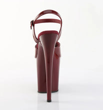 Carregar imagem no visualizador da galeria, Sandálias Pole Dance Pleaser Flamingo-809 – Borgonha