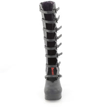 Load image into Gallery viewer, Demonia Gothika-160 Black | Vegan Tall Goth Boots
