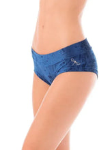 Cargar imagen en el visor de la galería, Pole Dance Short Hot Pants Velvet Dragonfly