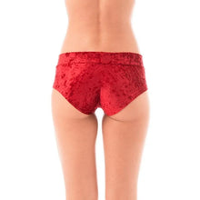 Cargar imagen en el visor de la galería, Pole Dance Short Hot Pants Velvet Dragonfly