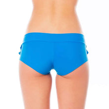Cargar imagen en el visor de la galería, Hot pants frilled | Shorts | Color: mint | Pole Shorts | Dragonfly Pole Dance Clothing and Bikram Hot Yoga Wear