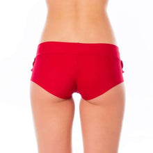 Cargar imagen en el visor de la galería, Hot pants frilled | Shorts | Color: mint | Pole Shorts | Dragonfly Pole Dance Clothing and Bikram Hot Yoga Wear