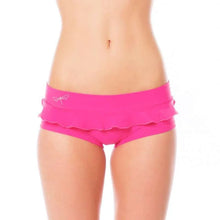 Cargar imagen en el visor de la galería, Hot pants frilled | Shorts | Color: mint | Pole Shorts | Dragonfly Pole Dance Clothing and Bikram Hot Yoga Wear