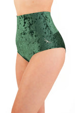 Cargar imagen en el visor de la galería, Shorts de cintura alta Betty Velvet Dragonfly