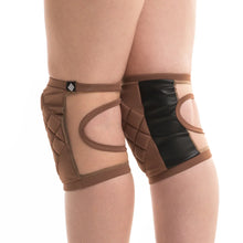 Load image into Gallery viewer, Poledancerka© NUDE 02 NEW knee pads with pocket – ECONYL®