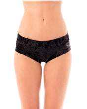 Cargar imagen en el visor de la galería, Pole Dance Short Hot Pants Velvet Dragonfly