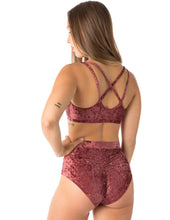 Cargar imagen en el visor de la galería, Pole Dance Short Lola Terciopelo Dragonfly