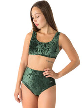 Cargar imagen en el visor de la galería, Pole Dance Short Lola Terciopelo Dragonfly
