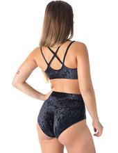 Cargar imagen en el visor de la galería, Pole Dance Short Lola Terciopelo Dragonfly