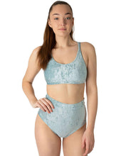 Cargar imagen en el visor de la galería, Pole Dance Short Lola Terciopelo Dragonfly