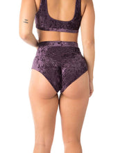 Cargar imagen en el visor de la galería, Pole Dance Short Lola Terciopelo Dragonfly