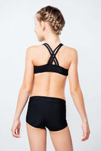 Cargar imagen en el visor de la galería, Girls' Sports Bra Xenia | Activewear | Color: red | Girl's sports bra | Dětská sportovní podprsenka | Dívčí sportovní podprsenka | Madchen Sport BH | Brassiere sport entfants | Dragonfly Pole Dance Clothes and Bikram Hot Yoga Outfit