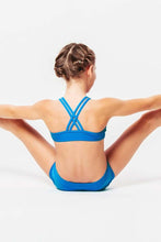 Cargar imagen en el visor de la galería, Girls' Sports Bra Xenia | Activewear | Color: red | Girl's sports bra | Dětská sportovní podprsenka | Dívčí sportovní podprsenka | Madchen Sport BH | Brassiere sport entfants | Dragonfly Pole Dance Clothes and Bikram Hot Yoga Outfit