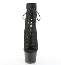 Cargar imagen en el visor de la galería, Tacones Pleaser ADORE-1016 Negro Faux Suede