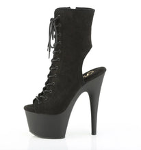 Cargar imagen en el visor de la galería, Tacones Pleaser ADORE-1016 Negro Faux Suede