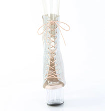 Cargar imagen en el visor de la galería, Tacones Pleaser ADORE-1016C-RS Plata Transparente