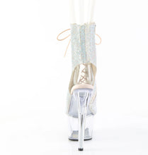Cargar imagen en el visor de la galería, Tacones Pleaser ADORE-1016C-RS Plata Transparente