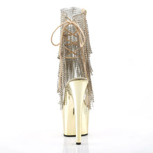 Load image into Gallery viewer, Tacones Pleaser ADORE-1017RSF Transparente Dorado Cromo