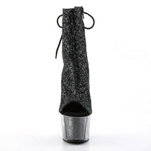 Load image into Gallery viewer, Tacones Pleaser ADORE-1018G Negro Purpurina