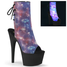 Carregar imagem no visualizador da galeria, Tacones Pleaser ADORE-1018REFL Morado Azul Reflective