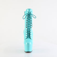 Cargar imagen en el visor de la galería, Botas Pleaser ADORE-1020 - Aqua charol / Aqua