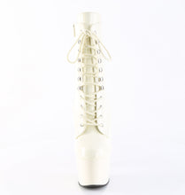 Cargar imagen en el visor de la galería, Botas Pleaser ADORE-1020 - Blanco roto charol / Blanco roto