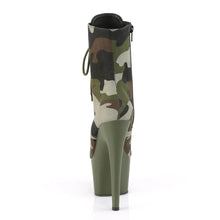 Cargar imagen en el visor de la galería, Tacones Pleaser ADORE-1020CAMO Verde Camo Fabric