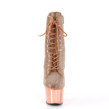 Load image into Gallery viewer, Tacones Pleaser ADORE-1020CHRS Oro Rosa Cromo