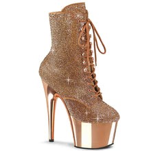 Load image into Gallery viewer, Tacones Pleaser ADORE-1020CHRS Oro Rosa Cromo