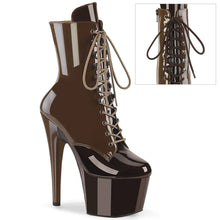 Load image into Gallery viewer, Tacones Pleaser ADORE-1020DC Moca Coffee Charol