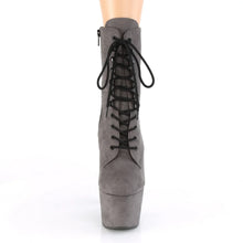 Load image into Gallery viewer, Tacones Pleaser ADORE-1020FS Gris Faux Suede