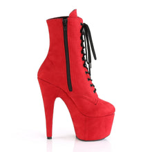 Load image into Gallery viewer, Tacones Pleaser ADORE-1020FS Rojo Faux Suede