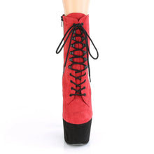 Carregar imagem no visualizador da galeria, Tacones Pleaser ADORE-1020FSTT Rojo Faux Suede