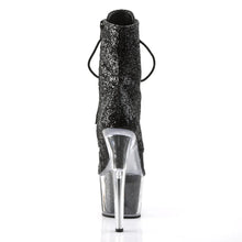 Carregar imagem no visualizador da galeria, Tacones Pleaser ADORE-1020G Negro Purpurina