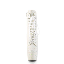 Cargar imagen en el visor de la galería, Tacones Pleaser ADORE-1020GDLG White Purpurina