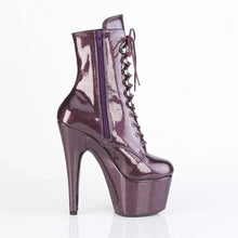 Carregar imagem no visualizador da galeria, Tacones Pleaser ADORE-1020GP Eggplant Purpurina Charol