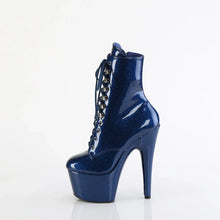 Load image into Gallery viewer, Tacones Pleaser ADORE-1020GP Navy Azul Purpurina
