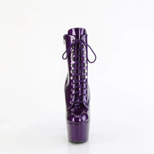 Load image into Gallery viewer, Tacones Pleaser ADORE-1020GP Morado Purpurina Charol